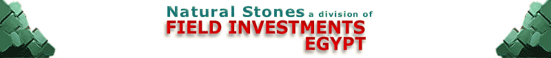 Field Investments - Natural Stones Division - Marble, Granite, Imperial Red Porphyry, Breccia, Limestones